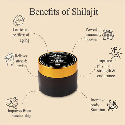100% Pure & Natural Aftabi Shilajit