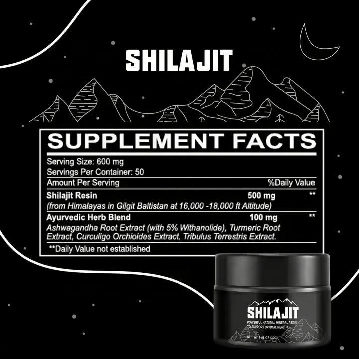100% Pure & Natural Aftabi Shilajit